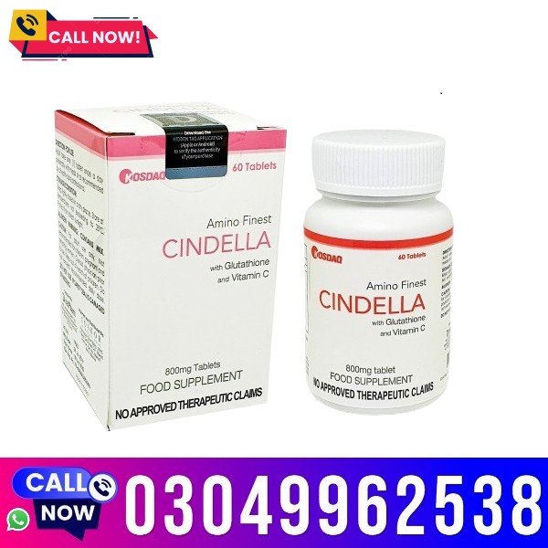 Cindella Amino Skin Whitening 60 Capsule In Pakistan
