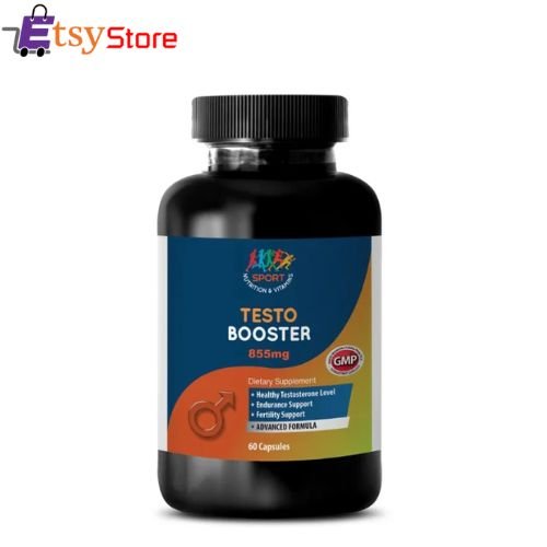 Sport Nutrition Vitamins Testo Booster 855 Mg Capsules In Pakistan