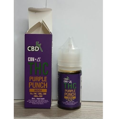  THC CBN Vape Oil 2000mg Purple Punch CBD 30ml Price In Pakistan