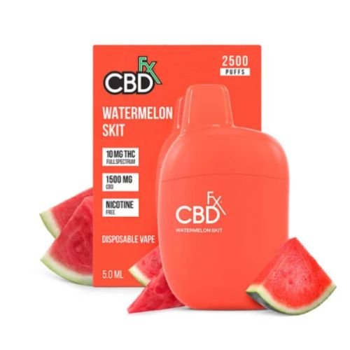 THC Vape Pen Watermelon Skit 1500mg CBD In Pakistan