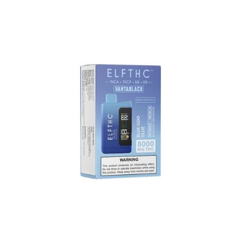  ELF THC Vanta Blue Goo Blend THC8000 Disposable In Pakistan