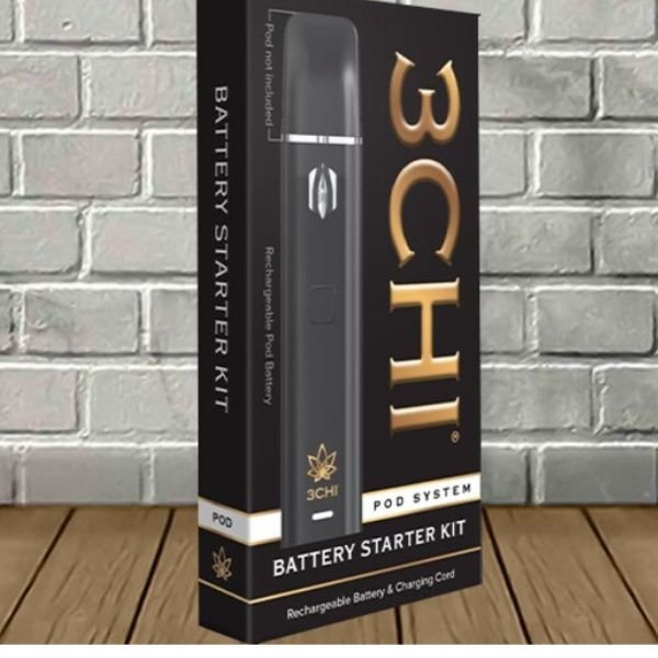 3CHI THC Pod Battery Starter Kit Rechargeable Vape Battery in Pakistan