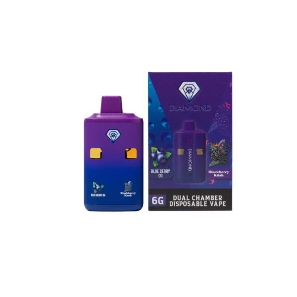 Diamond Concentrates Dual Chamber THC Disposable Pens 6G In Pakistan