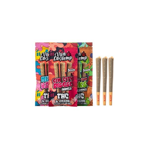 VIVA LA HEMP THC Pre Roll Cones 6G  In Pakistan