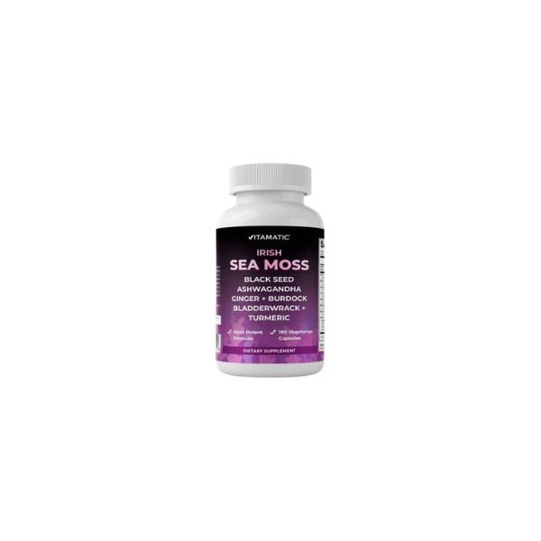 Sea Moss 3000mg with Black Seed Oil Capsules in Pakistan
