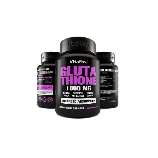 VitaRaw Glutathione 1000mg 120 Caps In Pakistan