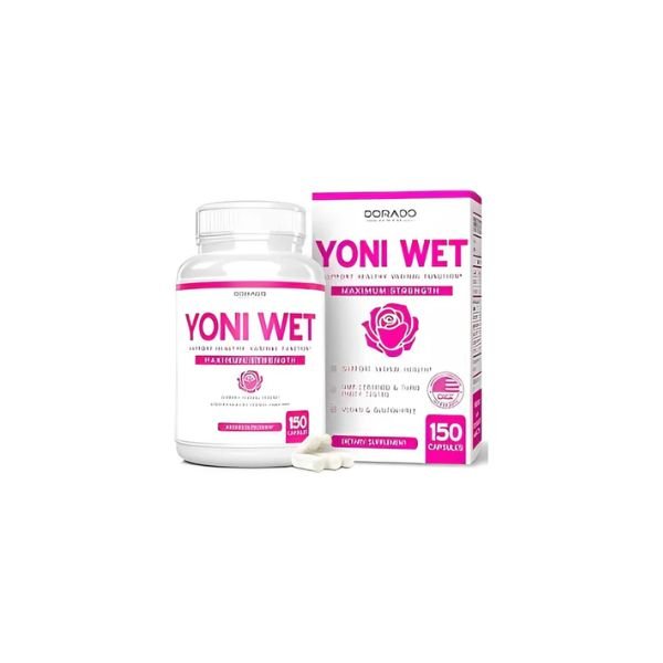 Yoni Wet Dorado Female Lubrication Support Supplement 150 Capsules in Pakistan