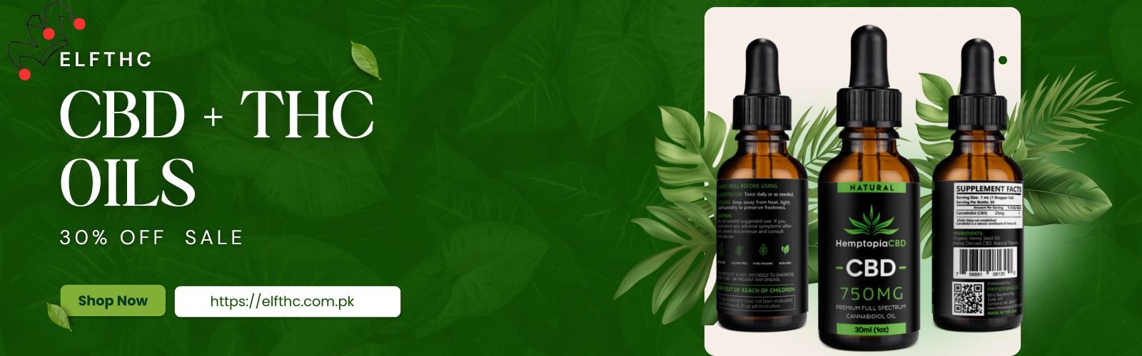 cbd + thc oils in pakistan